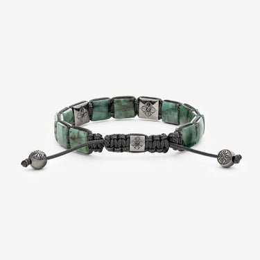 Emerald Lock Bracelet