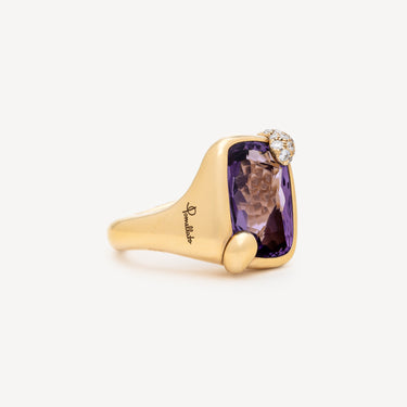 Ritratto Mini Amethyst Ring