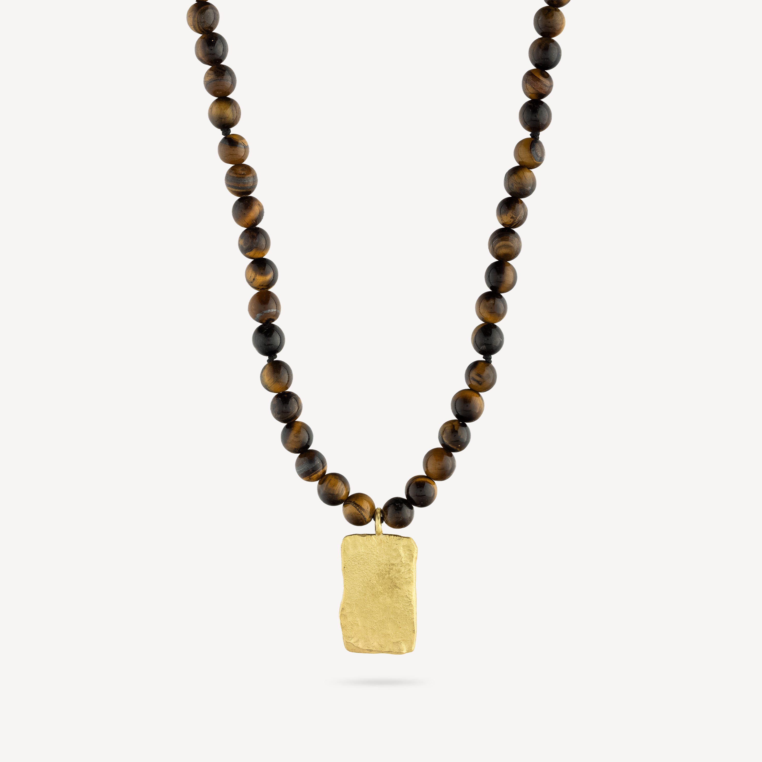 Palma Tag Tiger Eye necklace