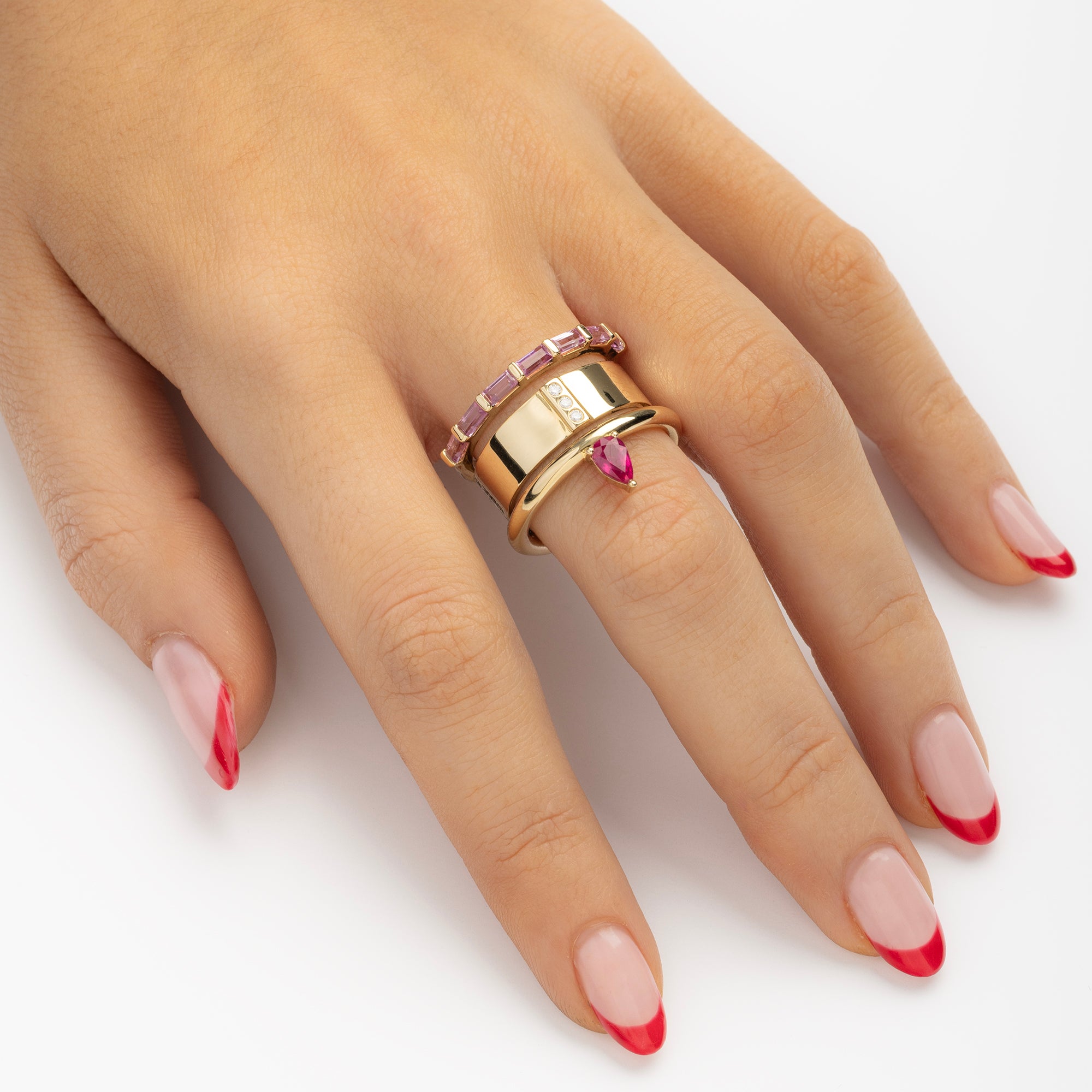 The Type Mini Stack ring