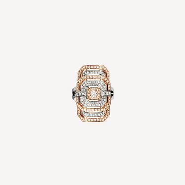 Ring My Way Rose Gold Diamonds