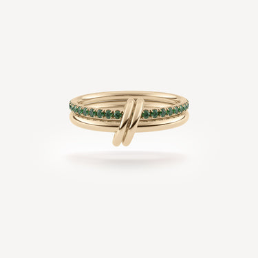 Ceres Emerald Gold Ring