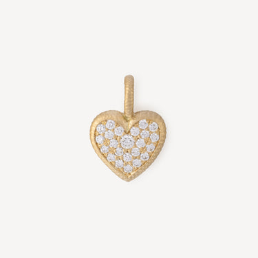 Heart Pendant Diamonds