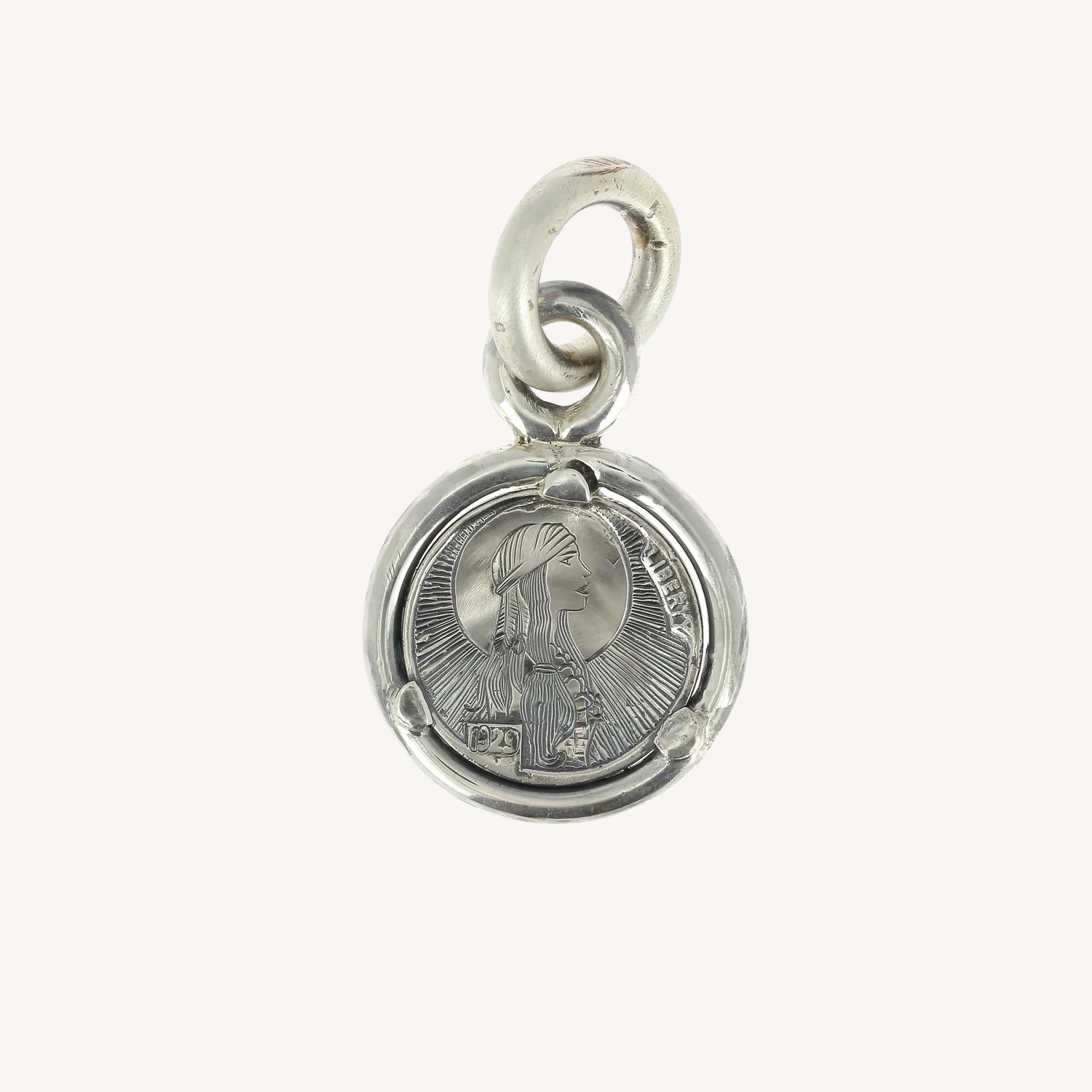 Coin 201 pendant