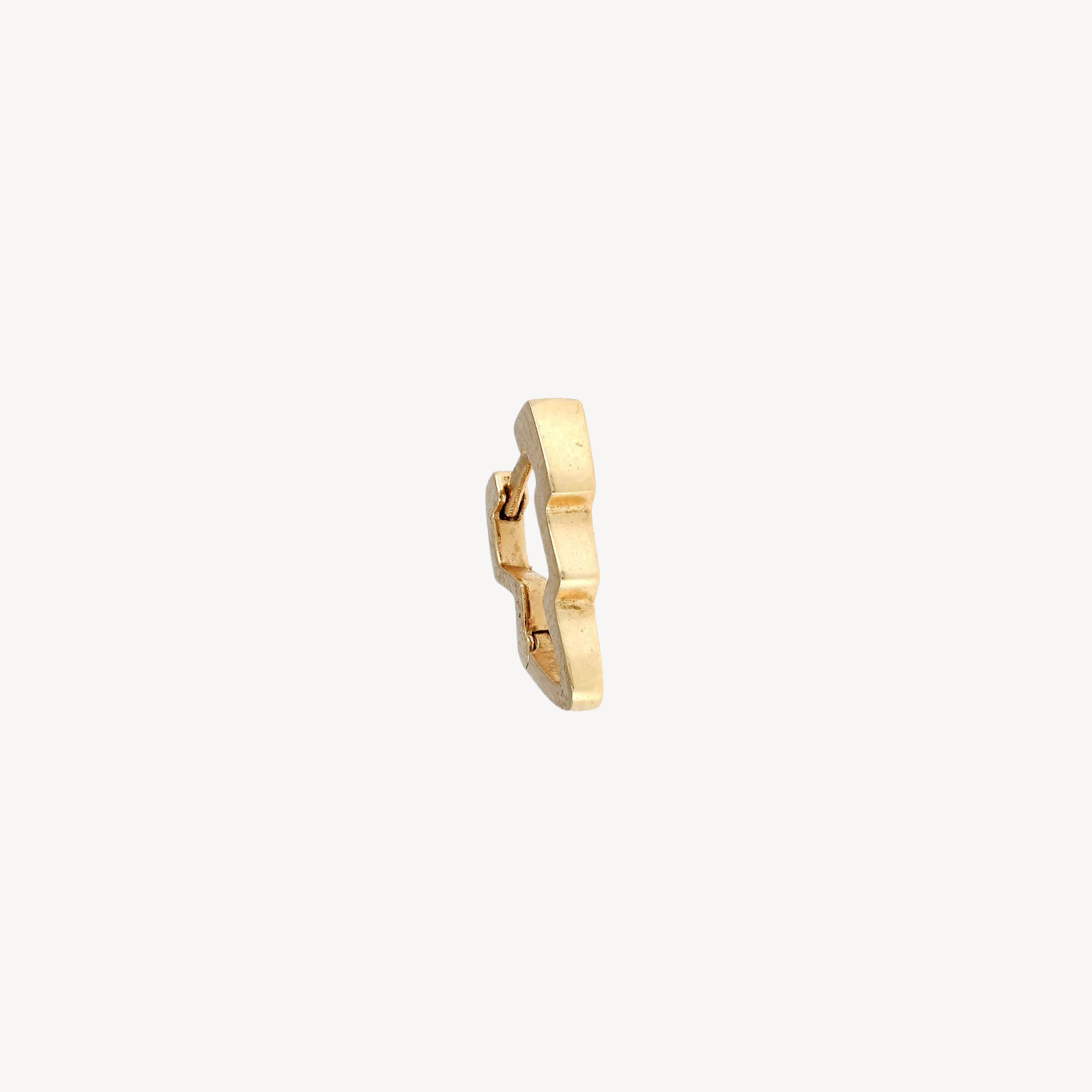 Thunderstorm Plain Gold earring