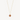 Orange Yantra Sacral Chakra and Trillion Diamond Necklace