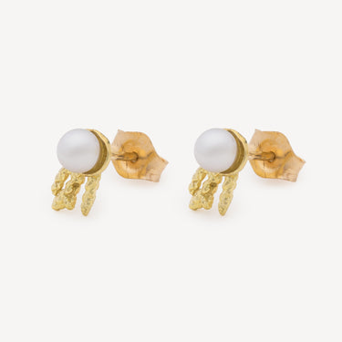 Stud Earrings Moonbeam Akoya Pearl