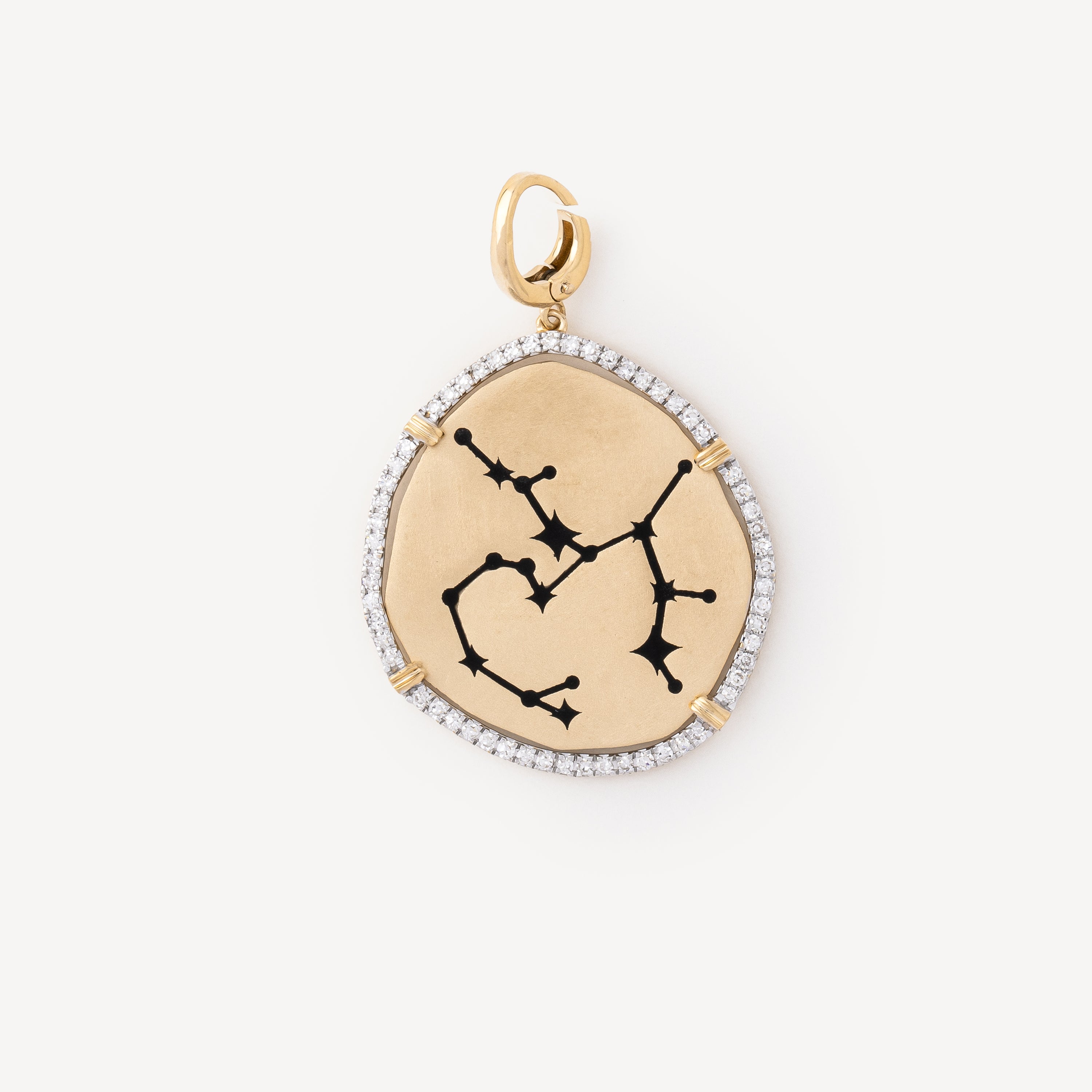 Sagittarius Constellation Pendant Diamonds