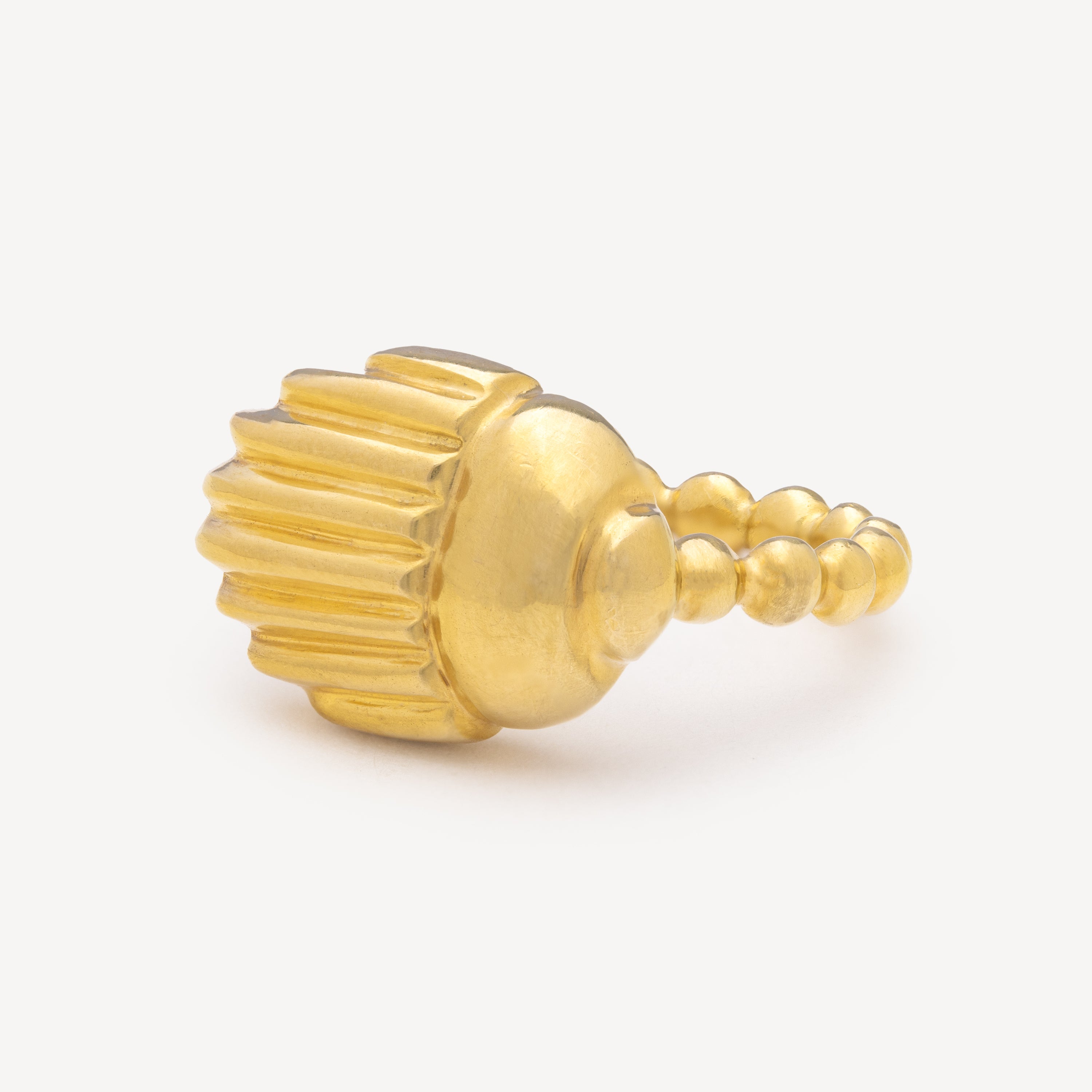 Yellow Gold Scarabee Ring