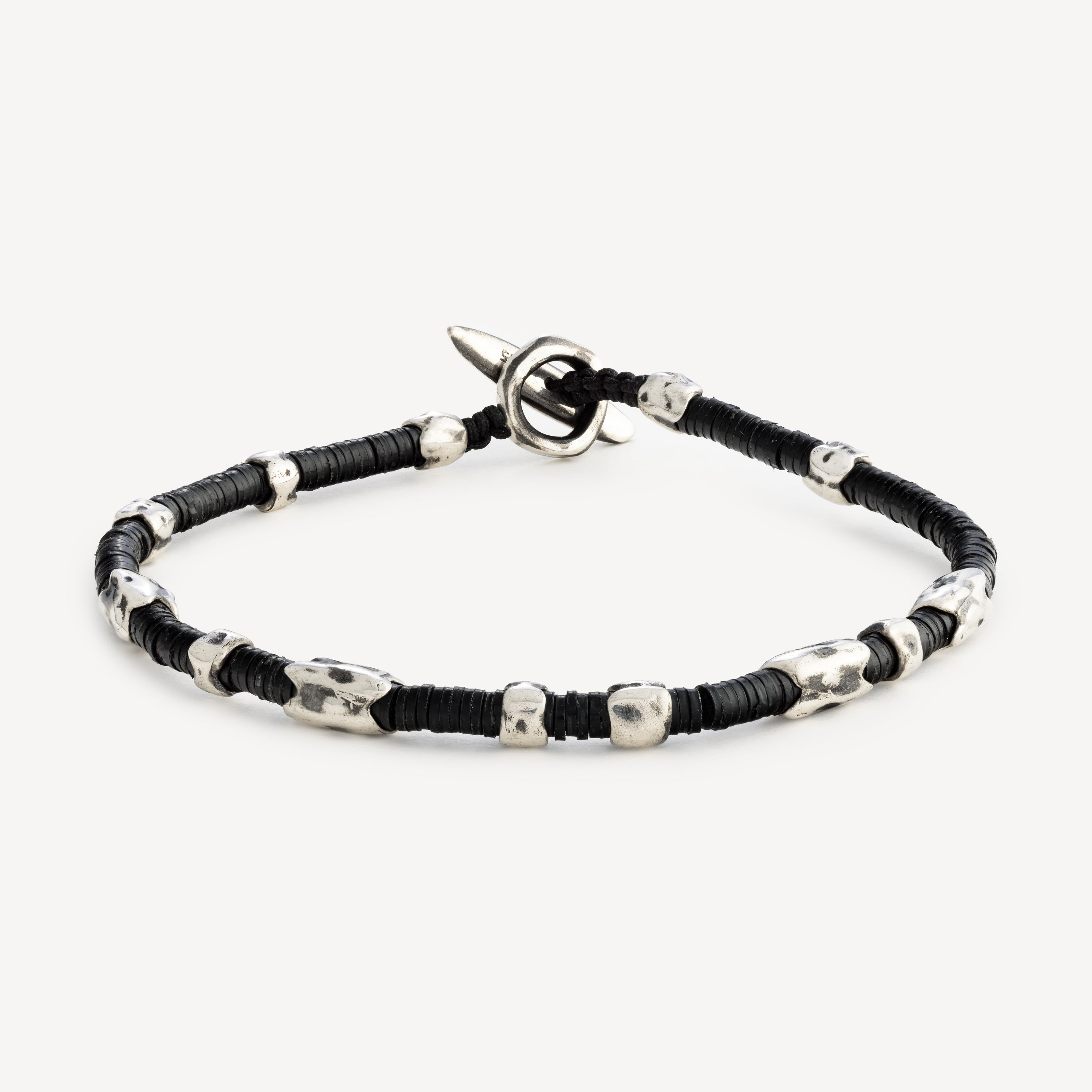 Dryp bracelet African Pearls Black