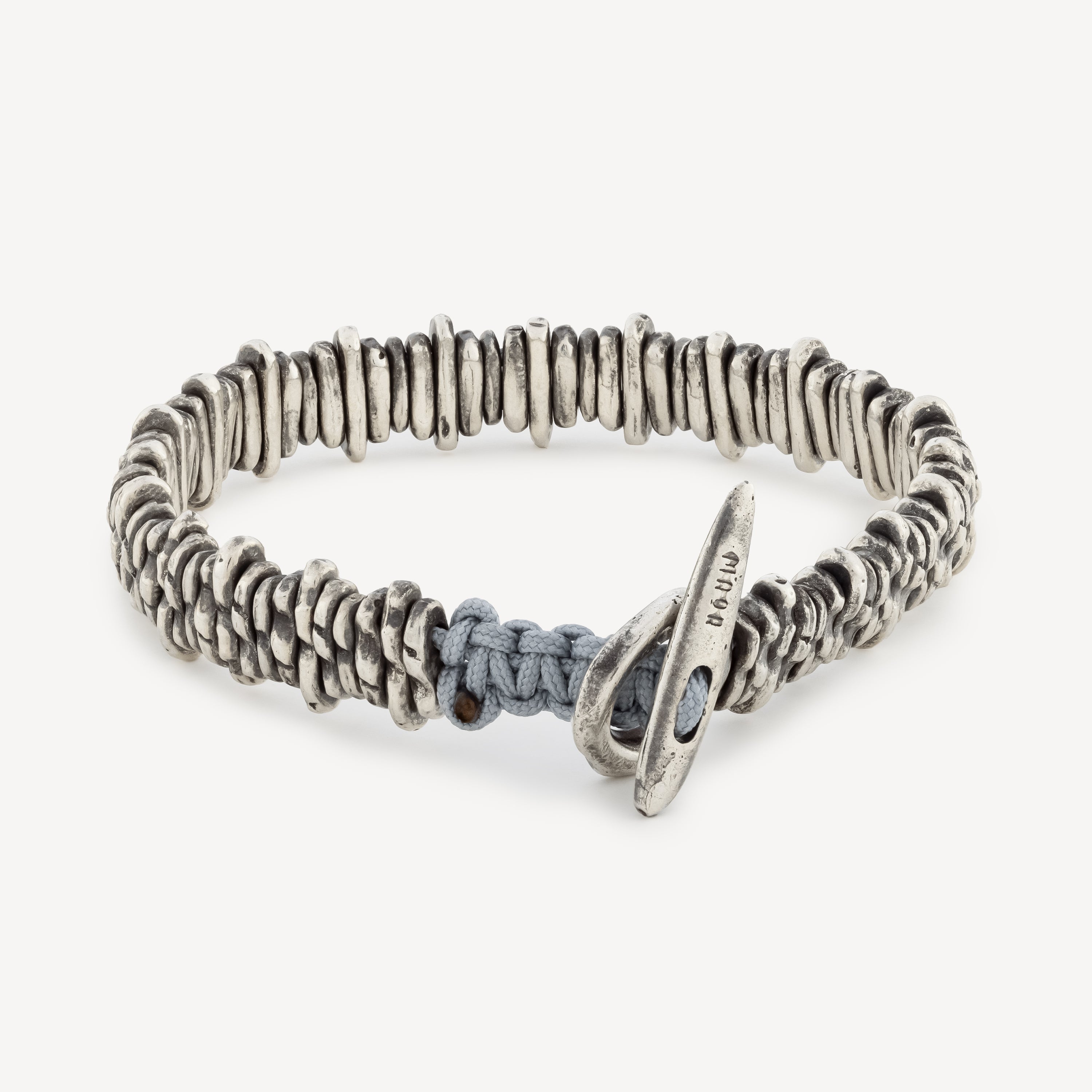 Meander Mix Silver Bracelet