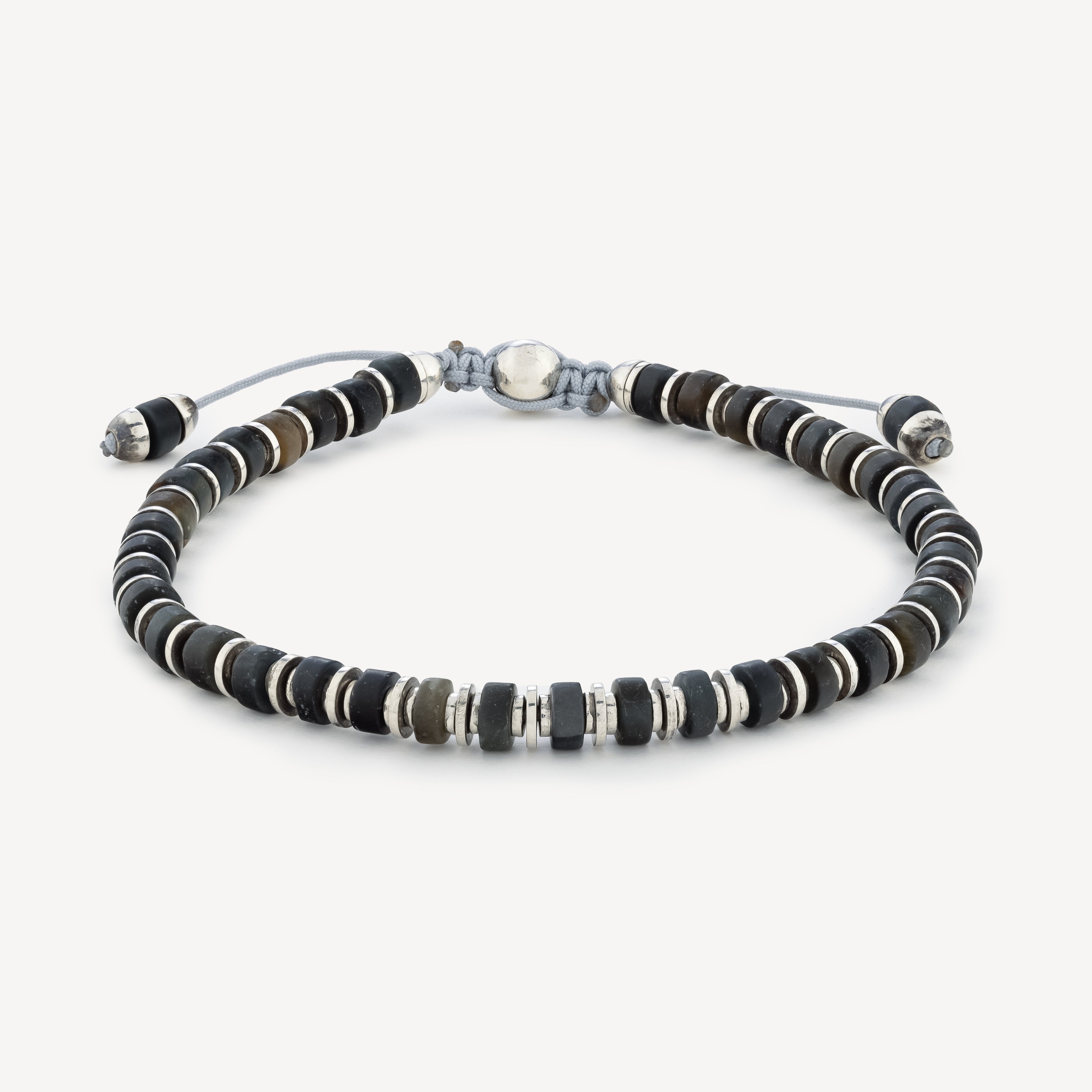 Sapet Blue Tiger Eye Silver Bracelet