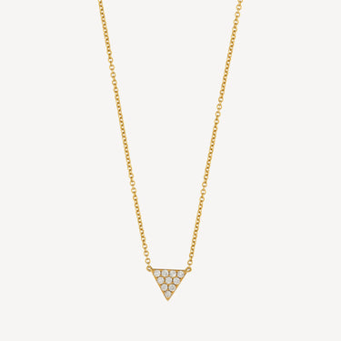 Necklace Small Diamond Triangle