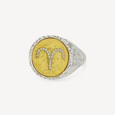 Aries Zodiac Ring