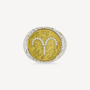 Aries Zodiac Ring