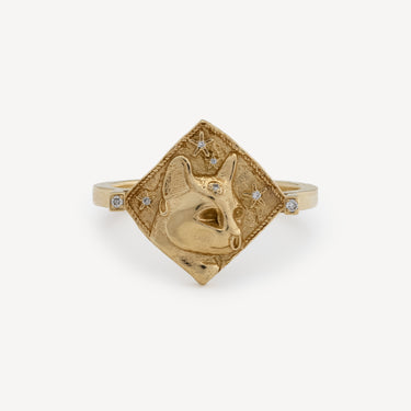 Egyptian Cat Ring