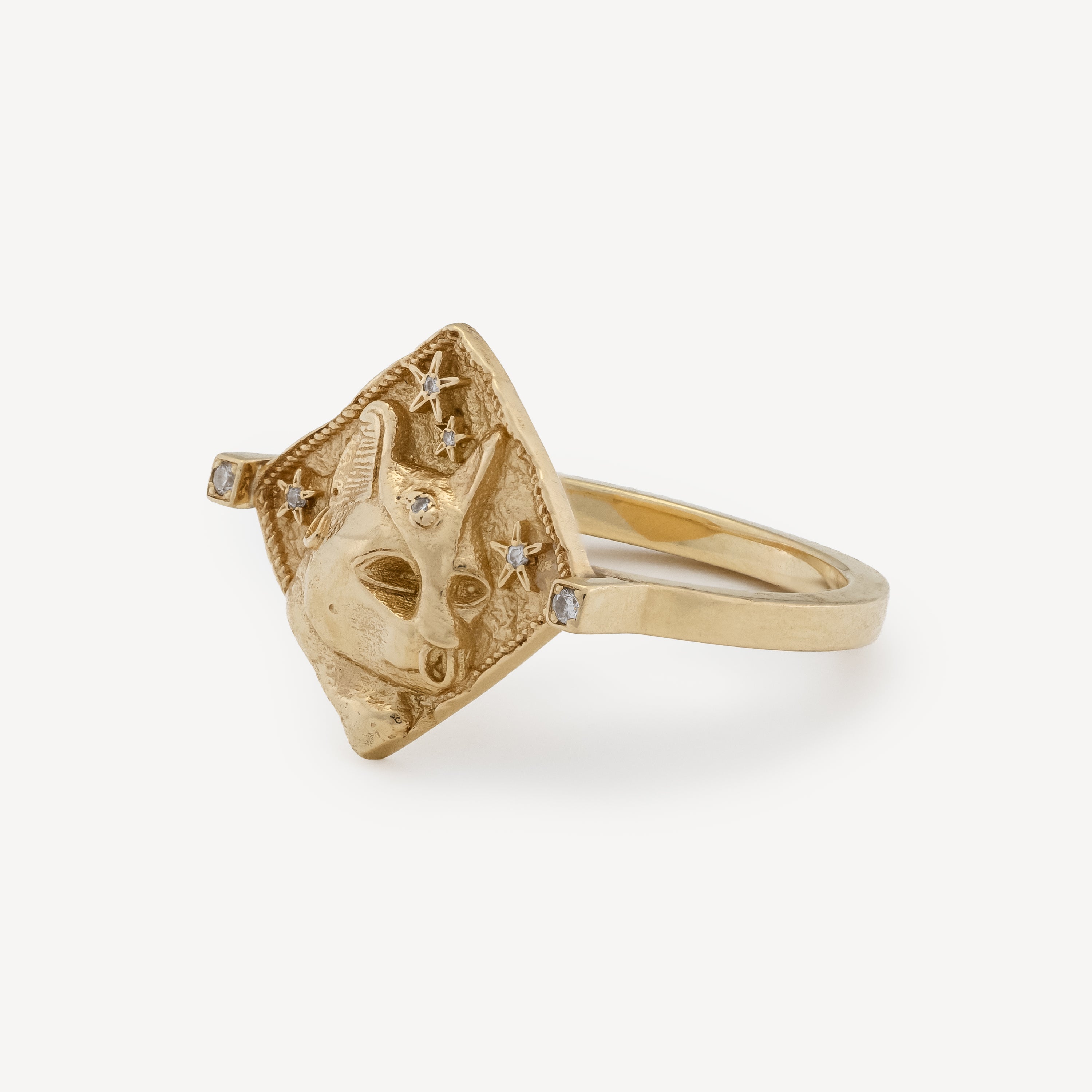 Egyptian Cat Ring