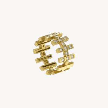 Aku Small Model Yellow Gold Ring