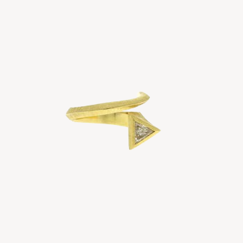 Aysu Yellow Gold Ring