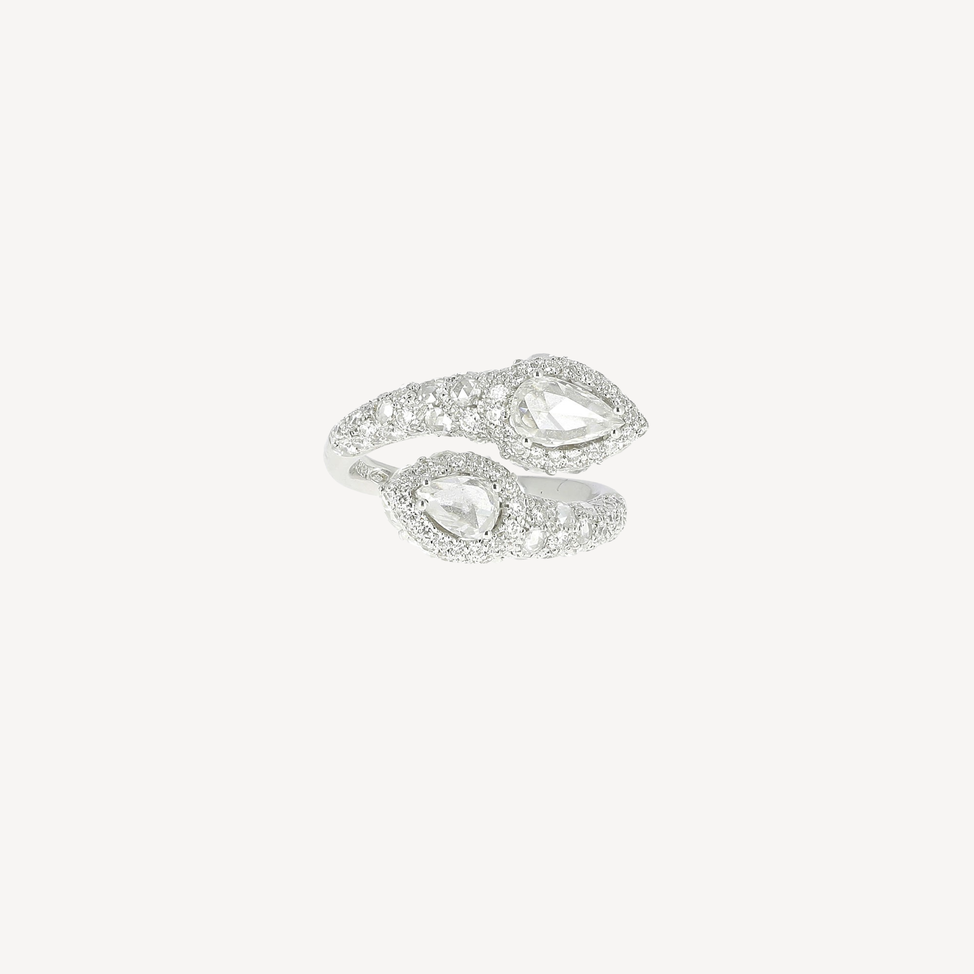 Lionel Meylan Ring White Gold & Diamonds