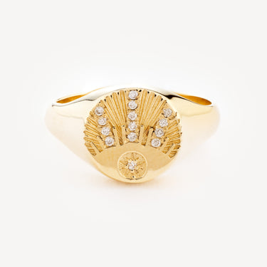 Ring Mauvais Oeil Gold Diamonds