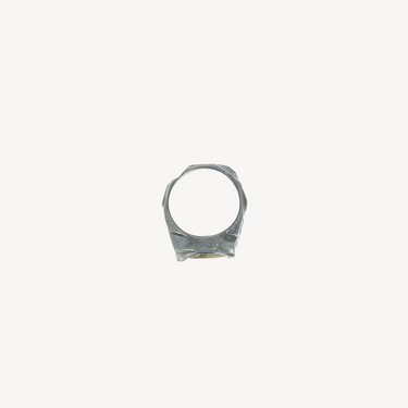 Quartz Rutile Silver Ring