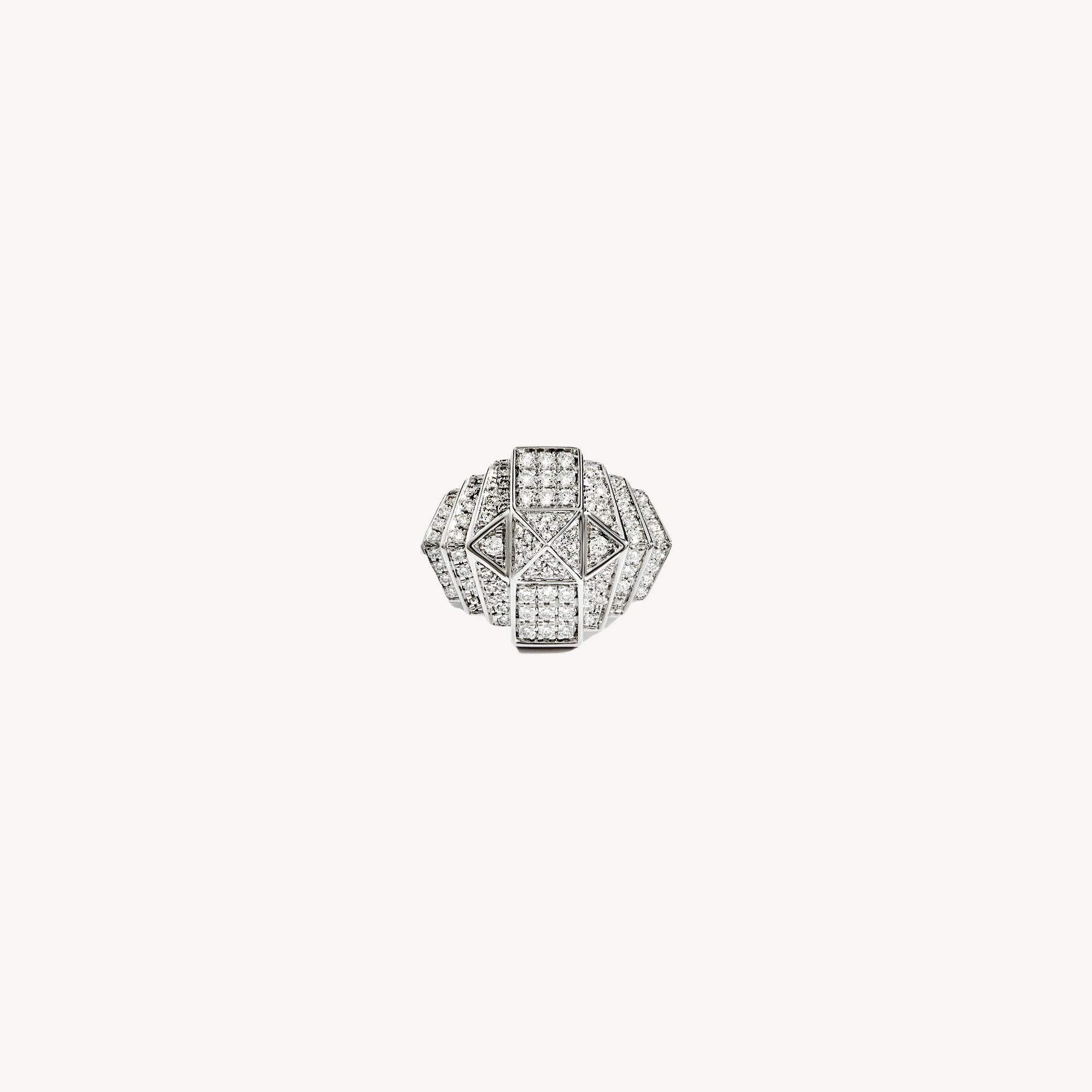 Rockaway Mini Pyramid Diamonds Ring