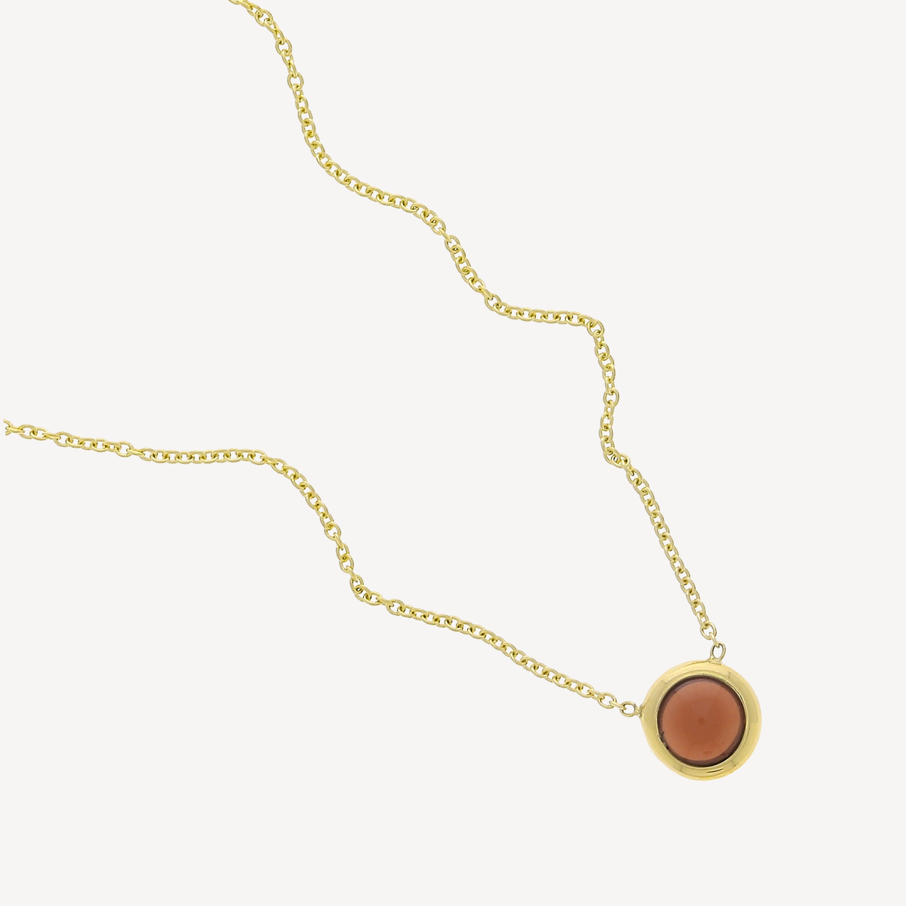 Yellow gold necklace