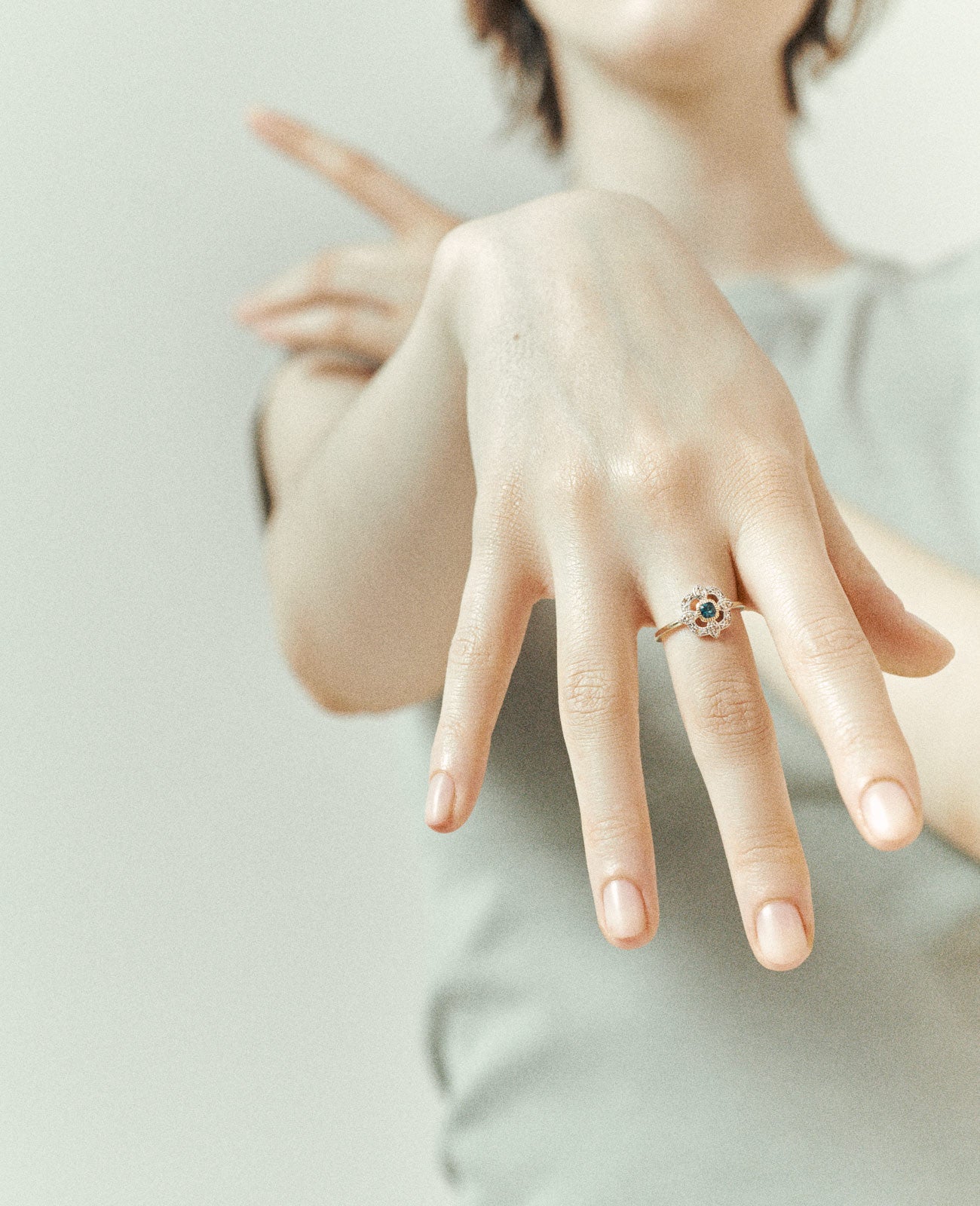 Ring Bettina London Blue Topaz