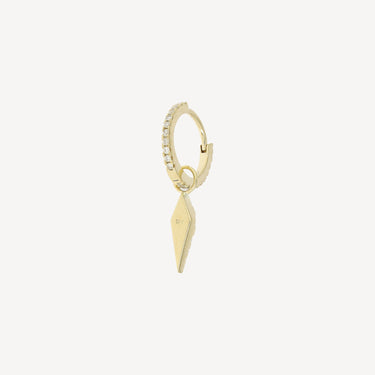 Delight and Sharp earrings Yellow gold