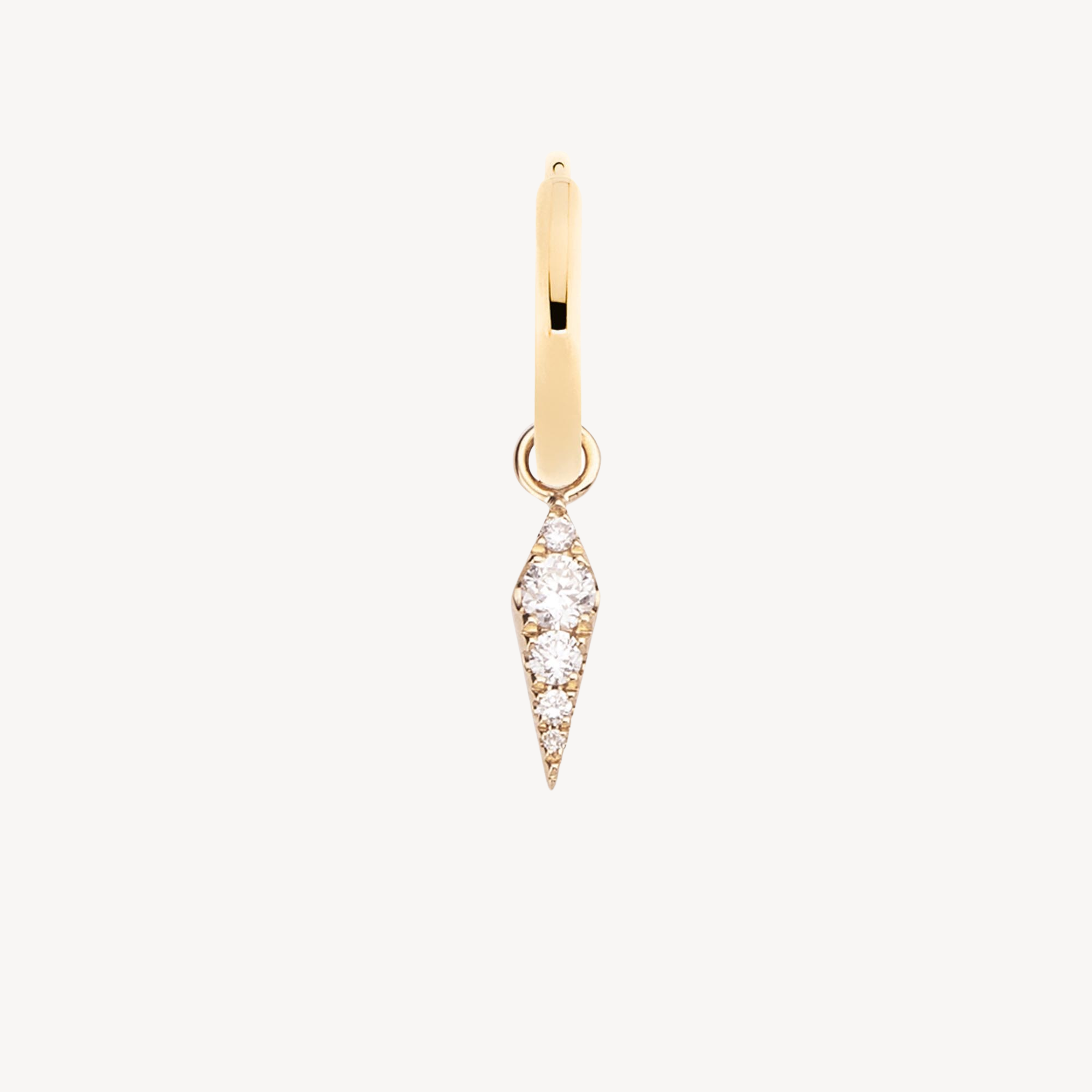 Delight and Sharp earrings Rose Gold