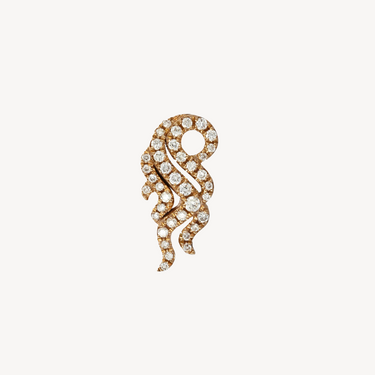 On Fire earring Rose Gold