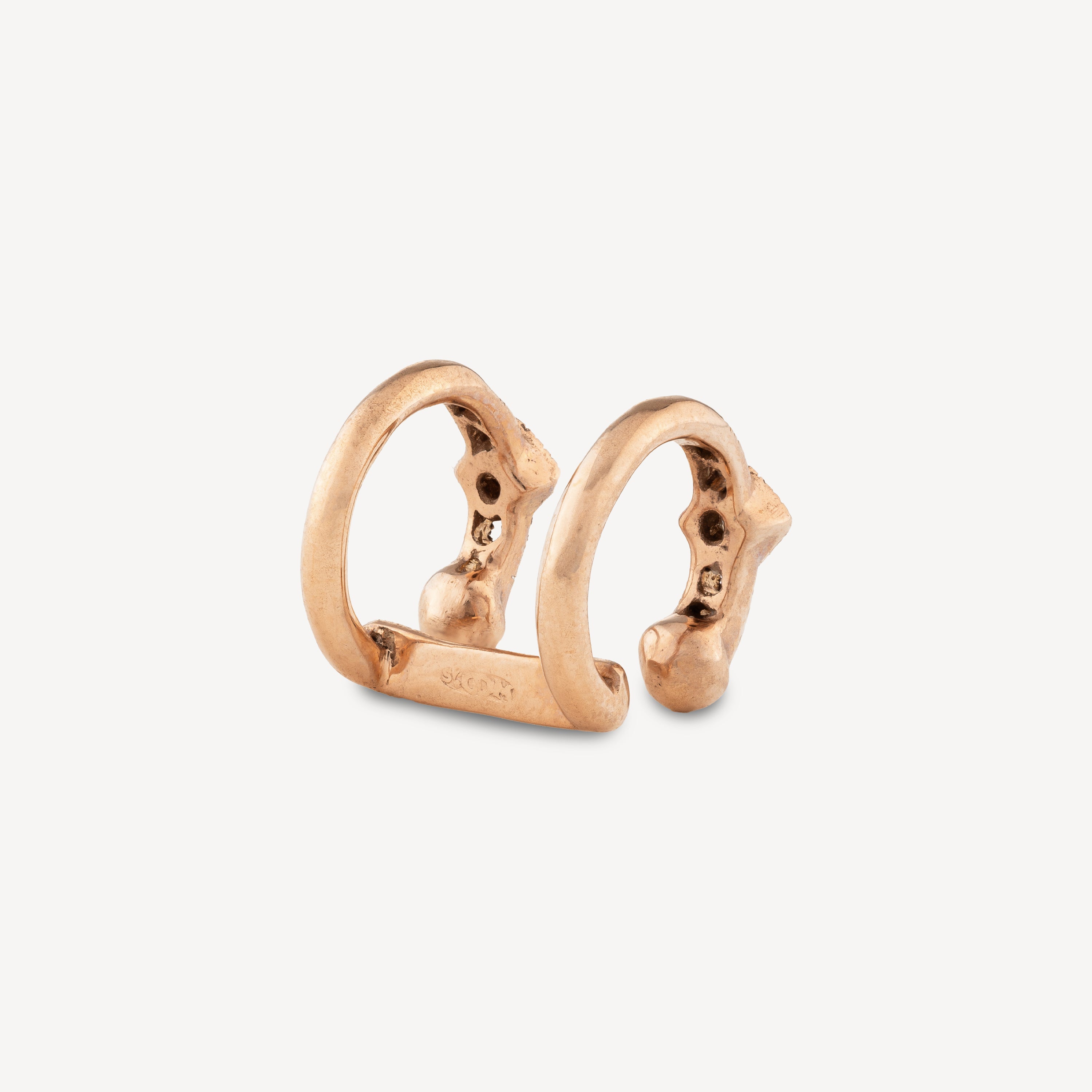 Sunny Bubbles Diamond Earring Rose Gold