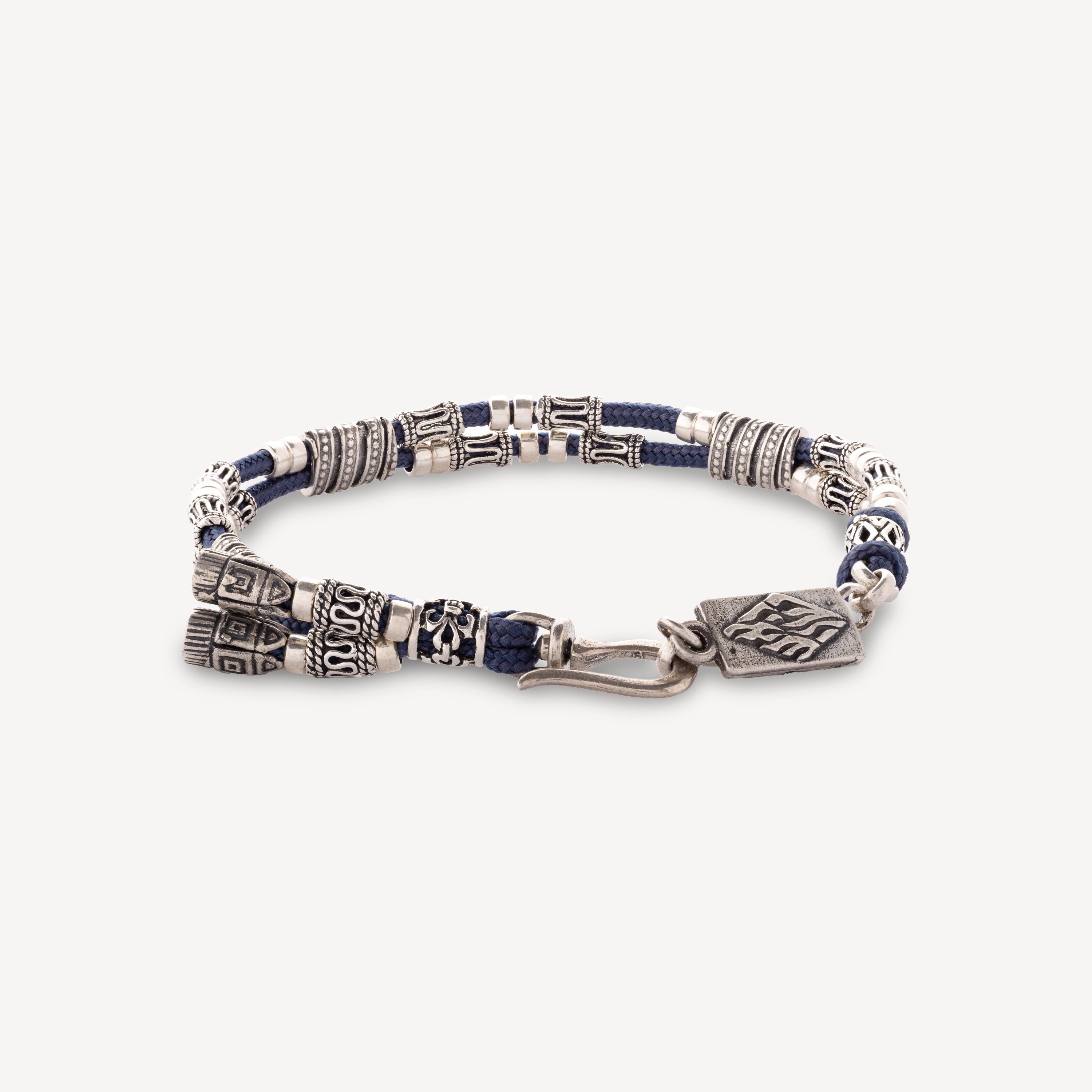 elie simple tour bracelet navy blue