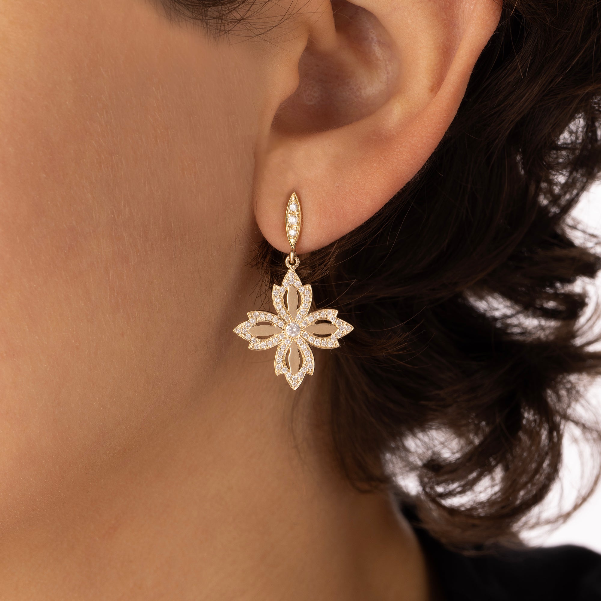 Baby Magic Flower earrings