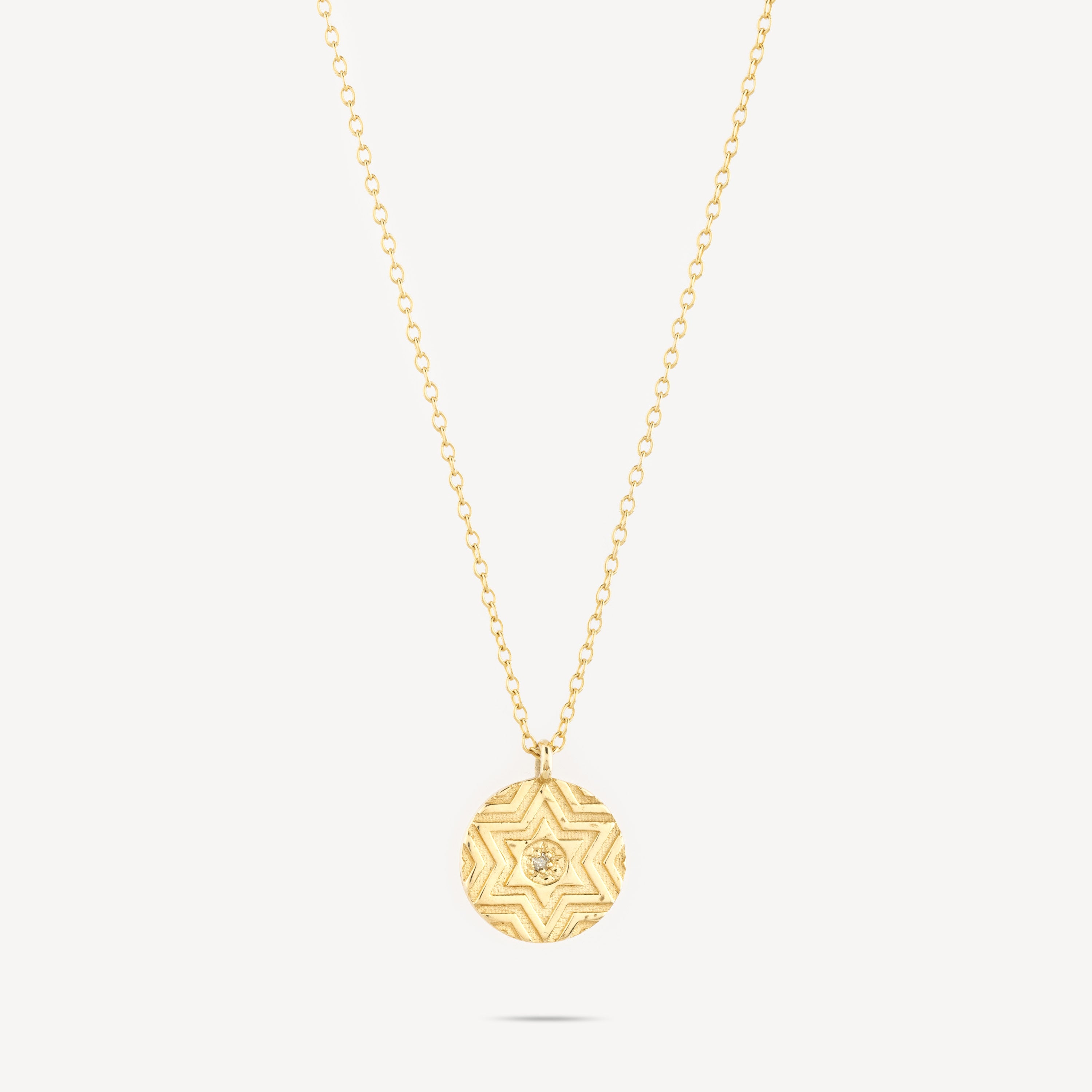 Magen David Diamond Necklace