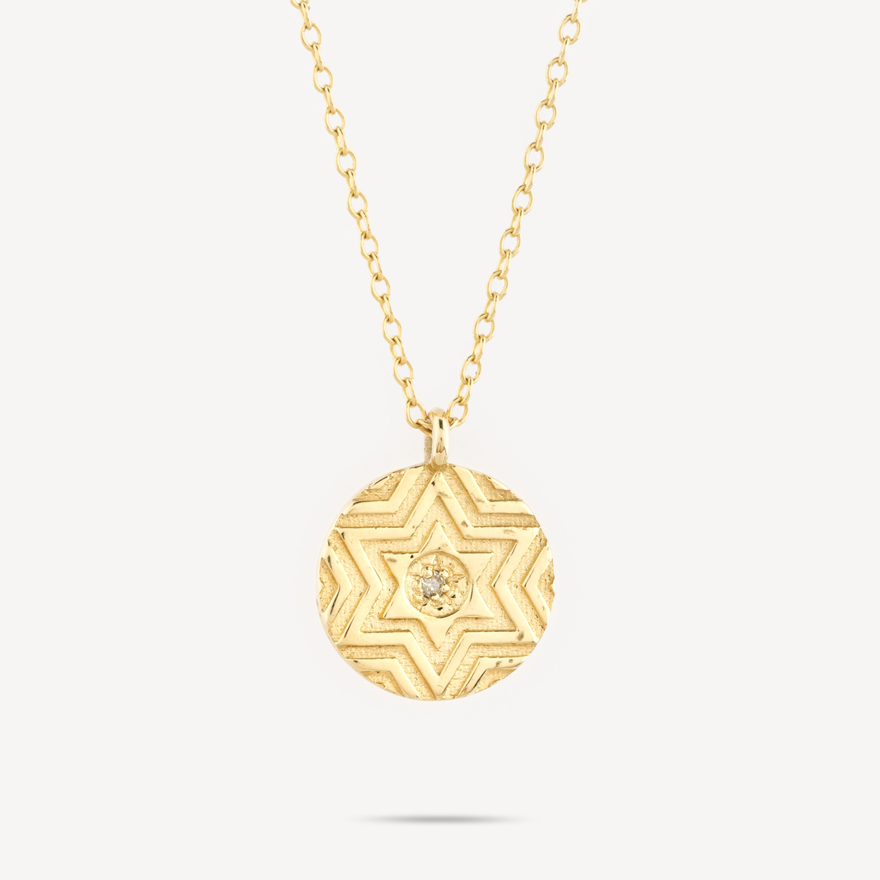 Magen David Diamond Necklace