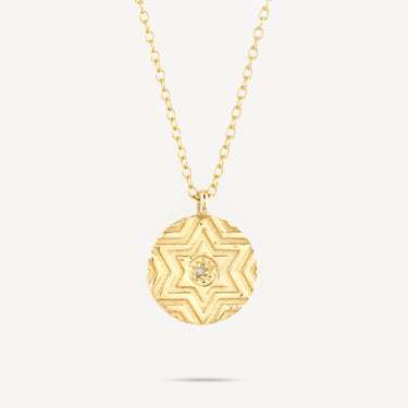 Magen David Diamond Necklace