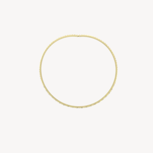 Shiraz yellow gold necklace