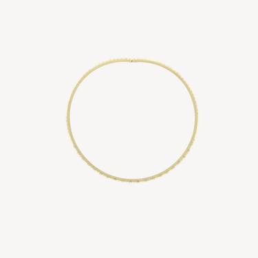 Shiraz yellow gold necklace