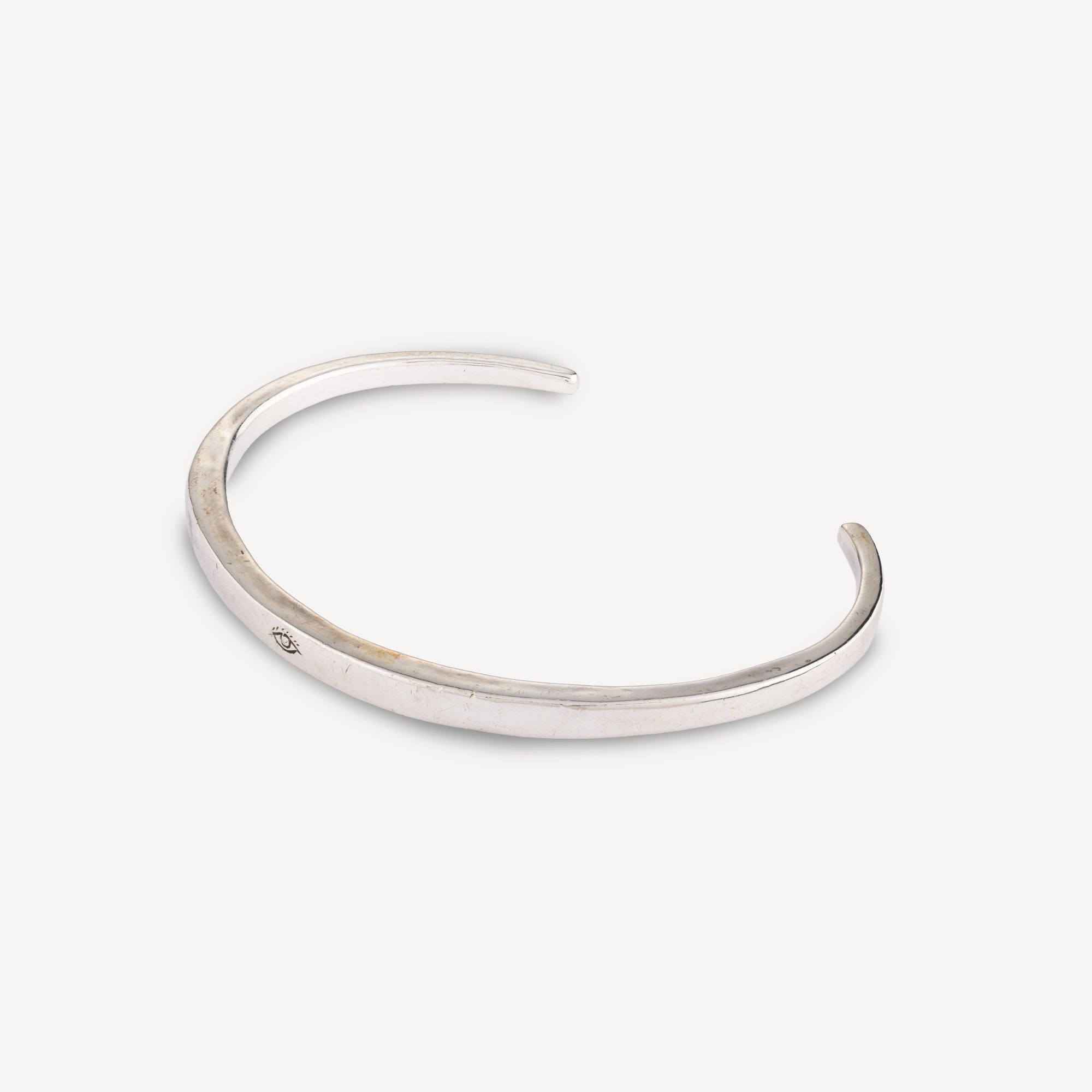 Silver Eye Cuff Bracelet