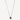 Icy Grey Diamonds and Ruby Necklace