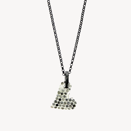 Icy Grey Diamonds necklace