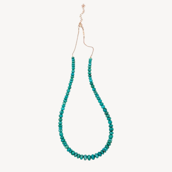 Turquoise pearl necklace