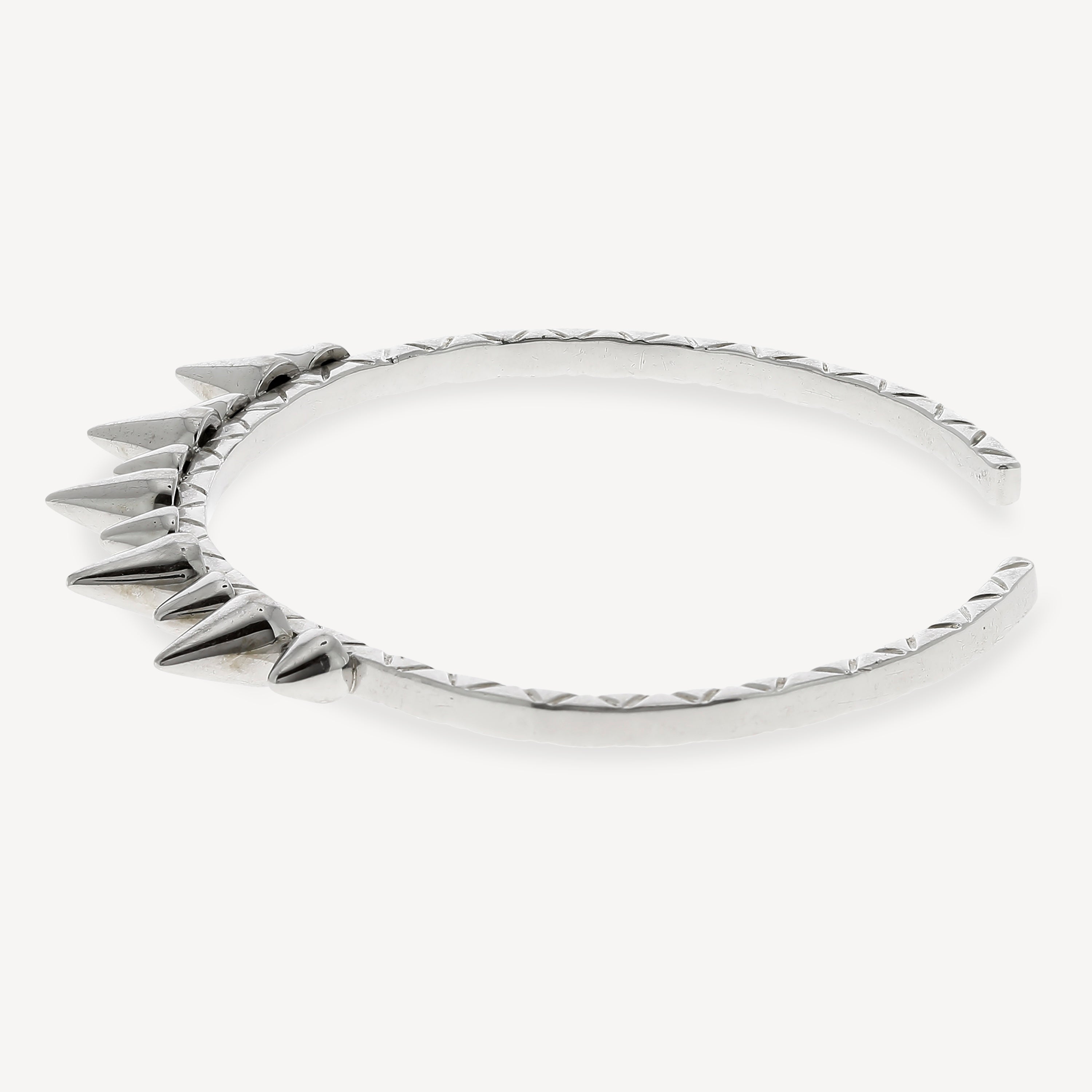 Spike Silver Bracelet