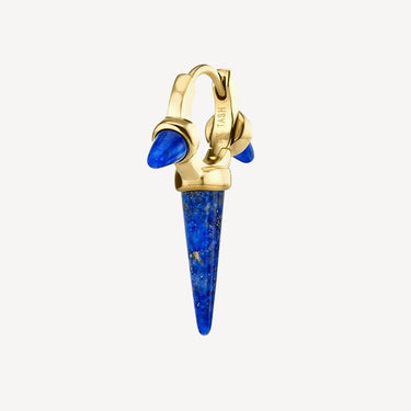 Hoop Lapis Triple Long Spike Yellow Gold