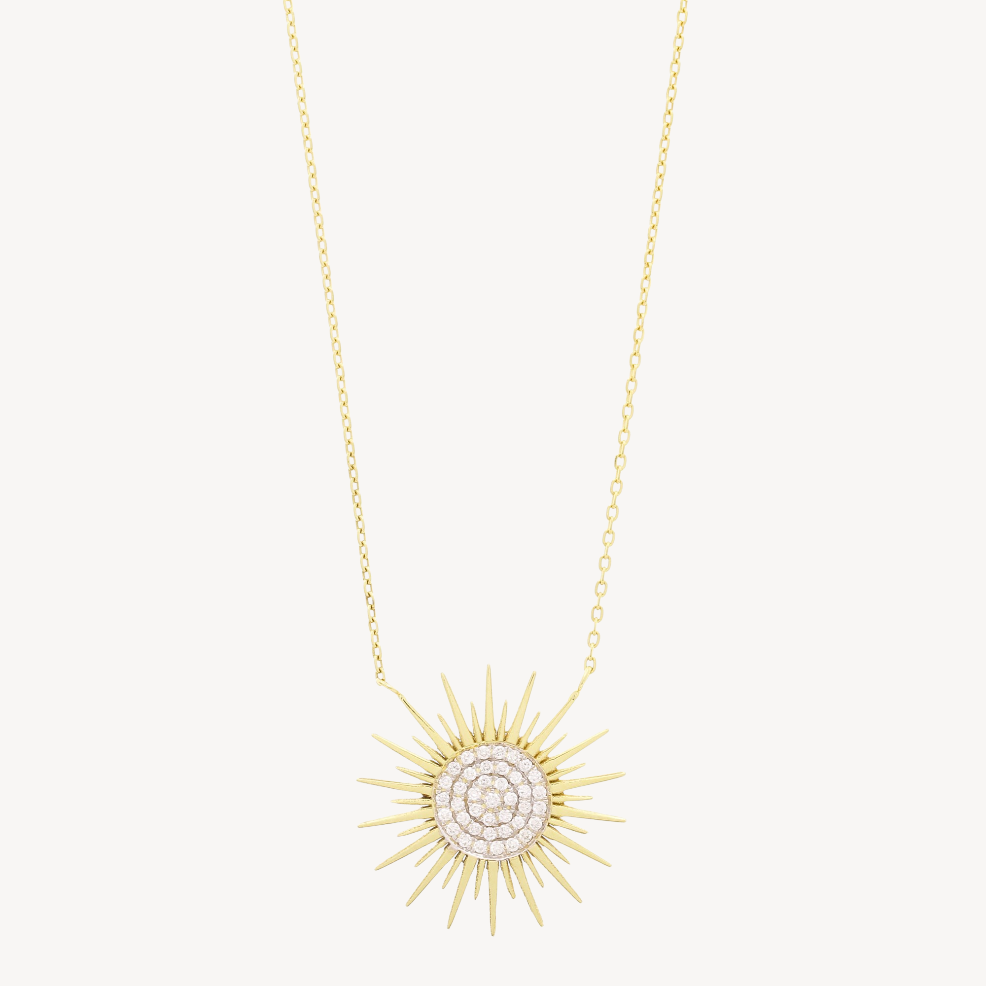 Large Sun necklace