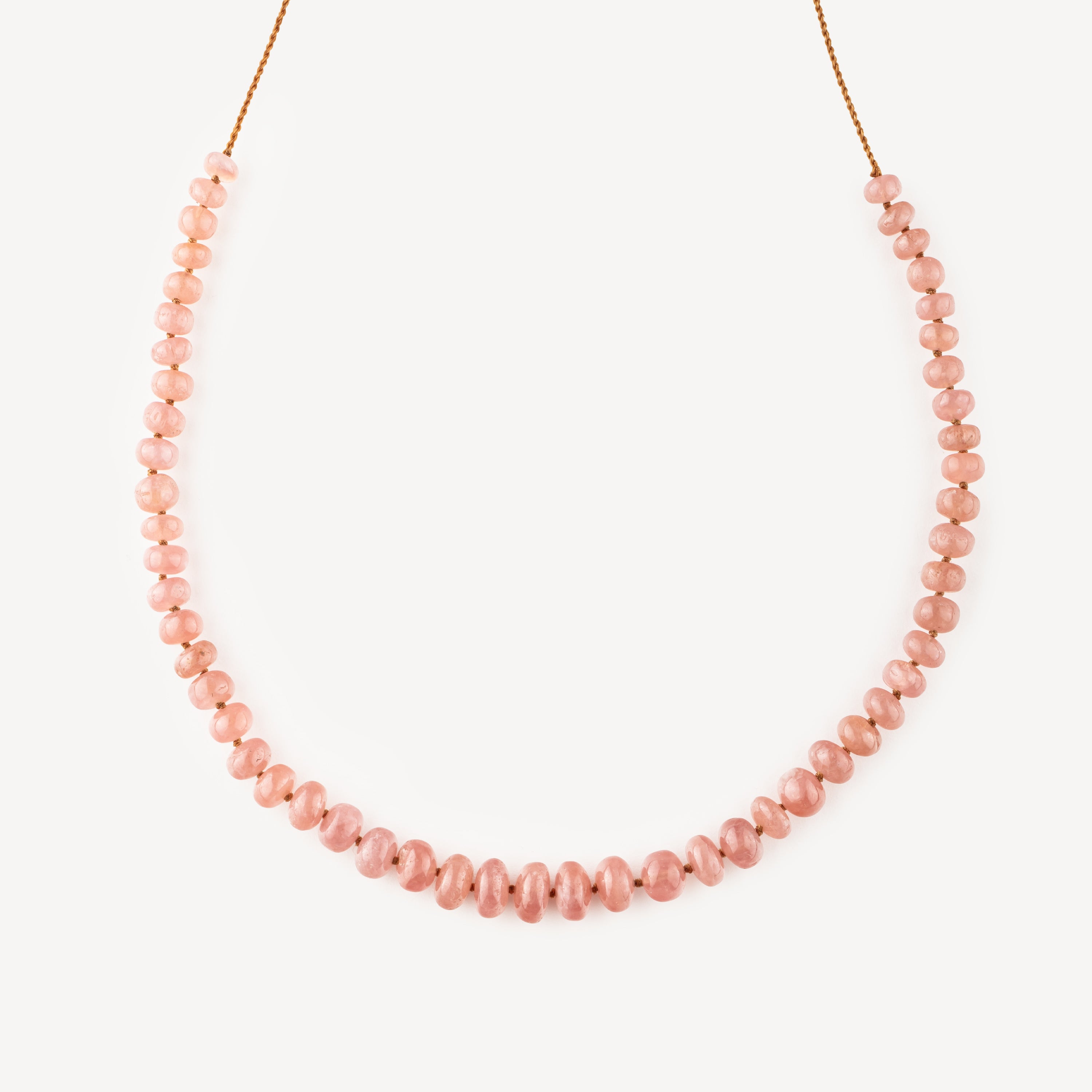 Rhodochrosite necklace