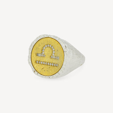 Libra Zodiac Ring