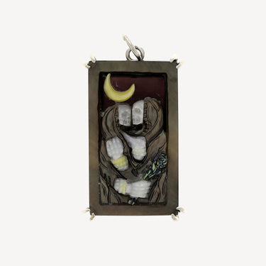 Lovers Tarot Pendant